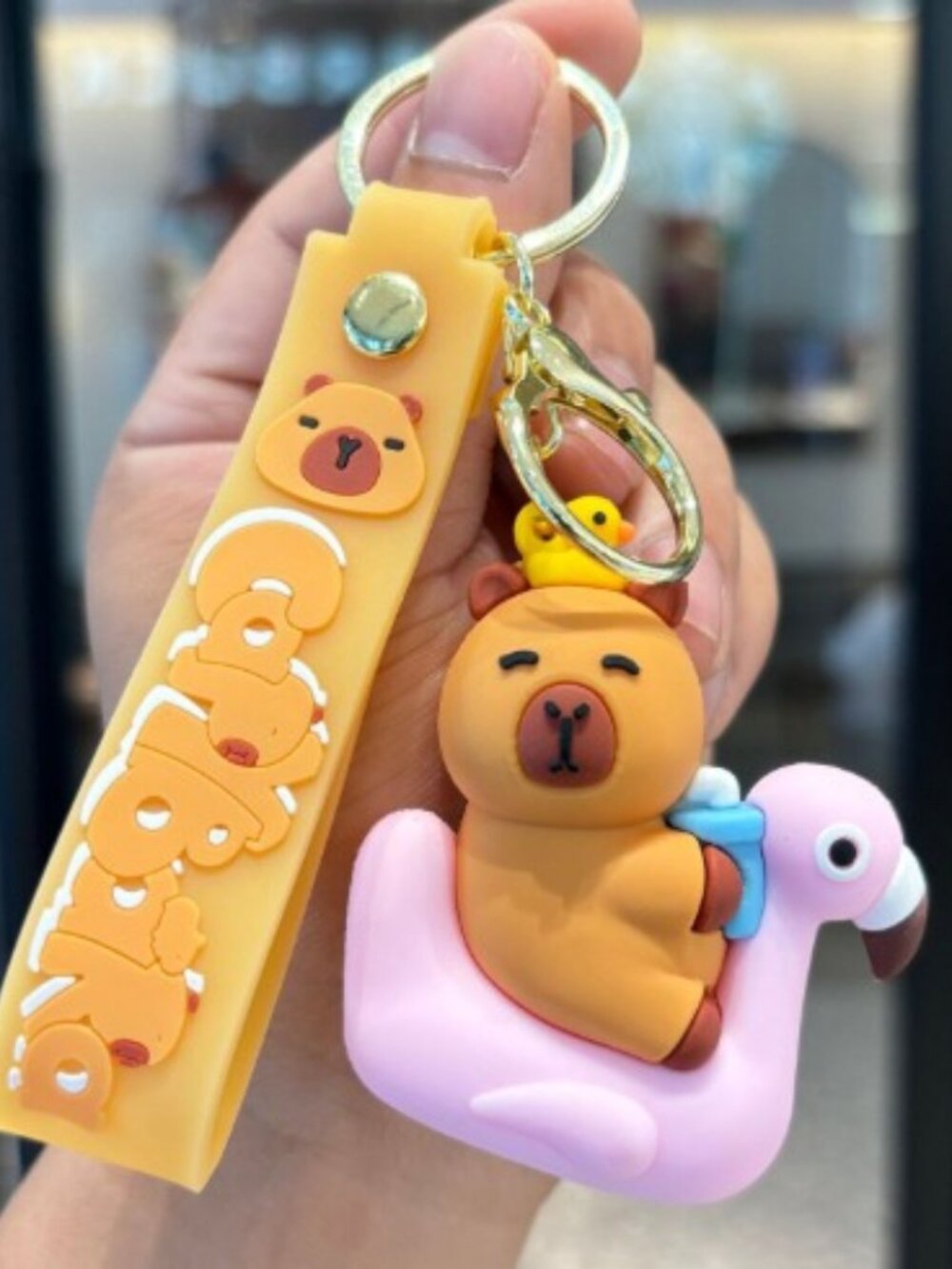 Cute Cartoon Animal Keychain Bag Charm Pendant Accessory